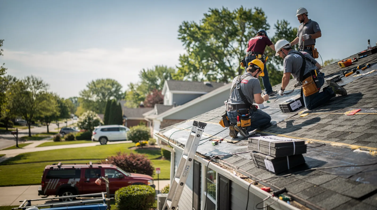 Roof Repair in La Crosse, KS around you